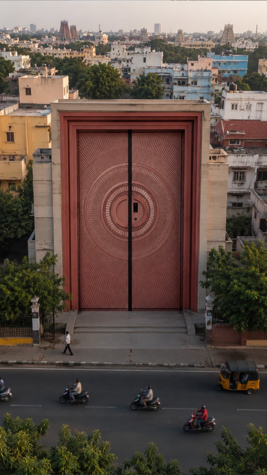 Hawaii Doors & Windows Chennai showroom with premium Steel Doors in Chennai